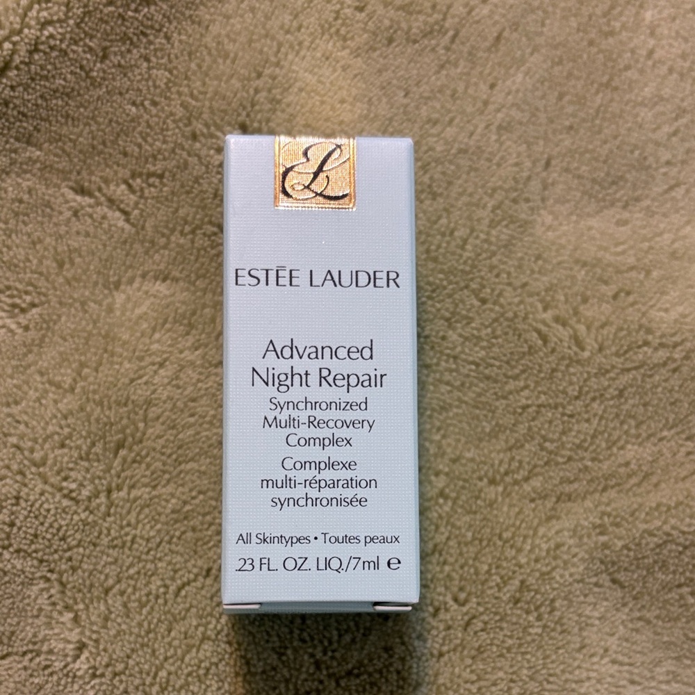 Estee Lauder Advanced Night Repair Serum - Dark Brown Bottle with Silver Cap